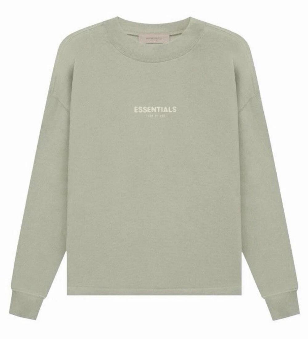 Fear of God Essentials Seafoam Crewneck Sweatshirt Men M NWT